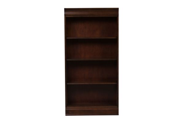 Brayton Manor Brown Jr. Executive 60 Inch Bookcase
