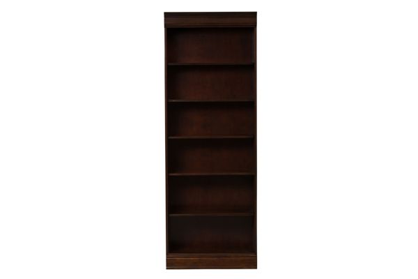 Brayton Manor Brown Jr. Executive 84 Inch Bookcase