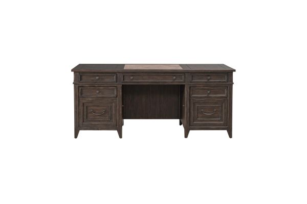 Paradise Valley Brown Executive Desk