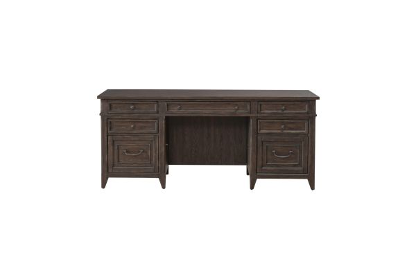 Paradise Valley Brown Executive Credenza
