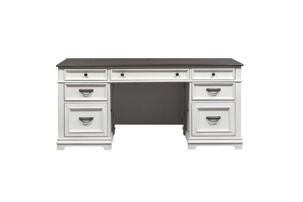 Allyson Park White Desk
