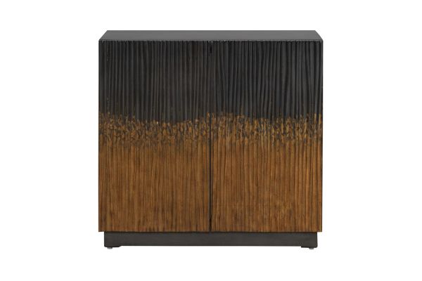Fiore Brown 2 Door Accent Cabinet