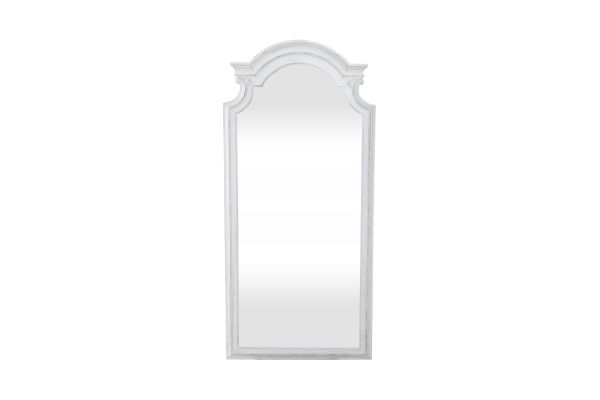 Magnolia Manor White Floor Mirror