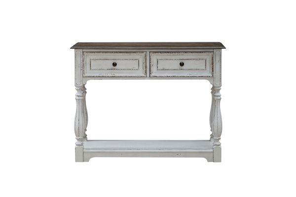 Magnolia Manor White Hall Console