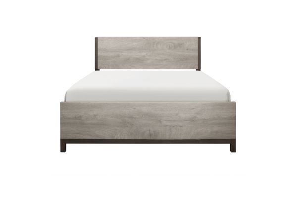 Zephyr Light Gray Eastern King Bed
