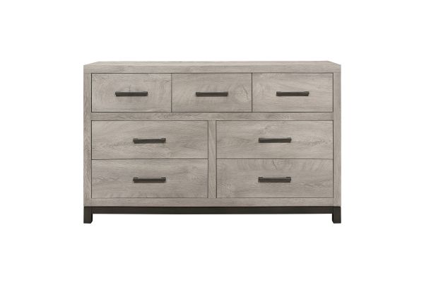 Zephyr Light Gray Dresser