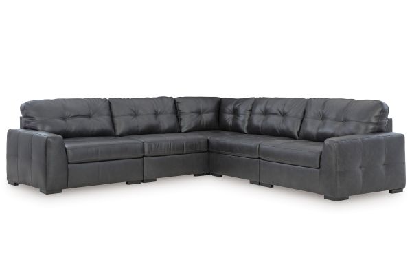 Brindley Pier Fog 5-Piece Sectional