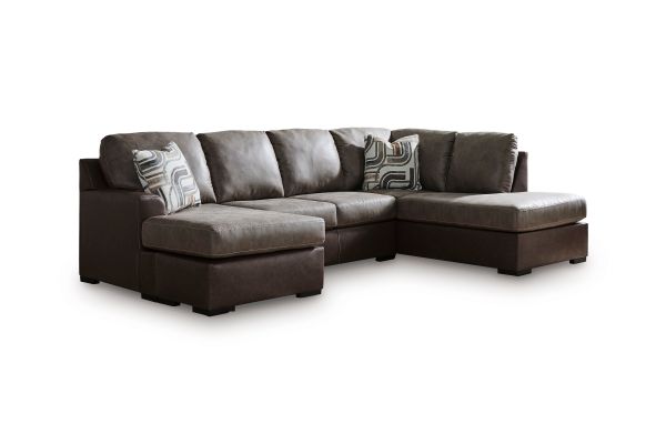 Castille Way Fossil 2-Piece Sectional with Right Arm Facing Chaise