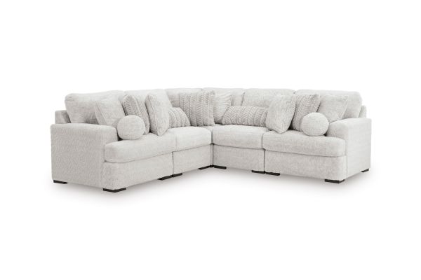 Cuddle Plush Arctic 5-Piece Sectional