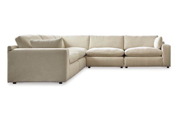 Elyza Linen 5-Piece Sectional