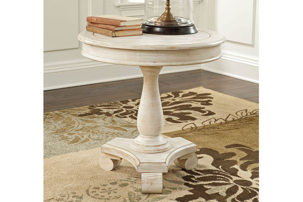 Cottage Accents Round Accent Table by Ashley at Gardner-White