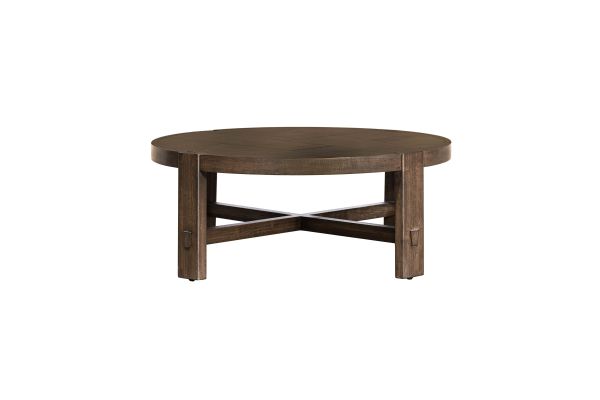 Abstract Smoked Acacia Coffee Table
