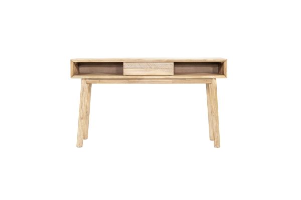 Gia Light Driftwood Console Table