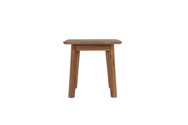 Gia Warm Pecan Side Table