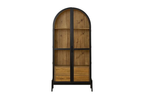 Remix Black Display Cabinet