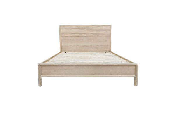 Runway Light Oak Queen Bed