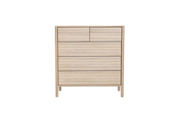 Runway Light Oak 5 Drawer Chest