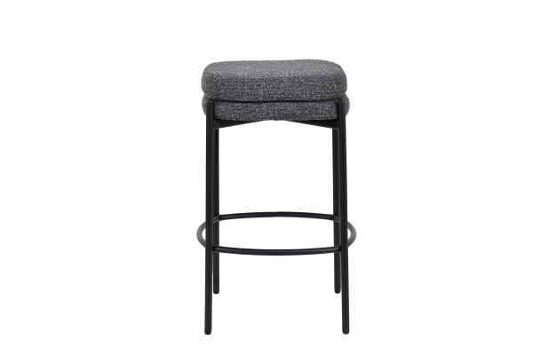 Nina Chunky Grey Counter Stool