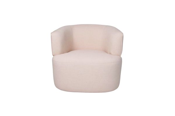 Fireside Blush Swivel Club Chair