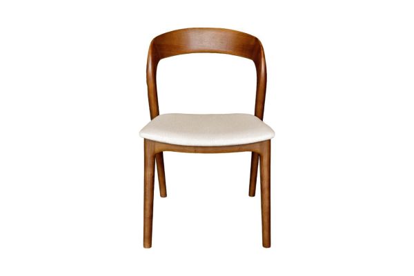 Rotondo Walnut Brown Dining Chair