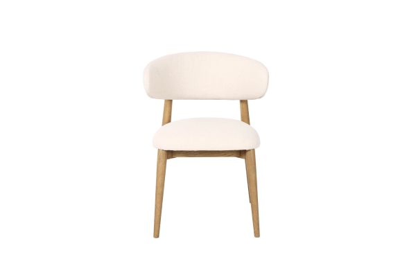 Milo Savile Flax  Dining Chair