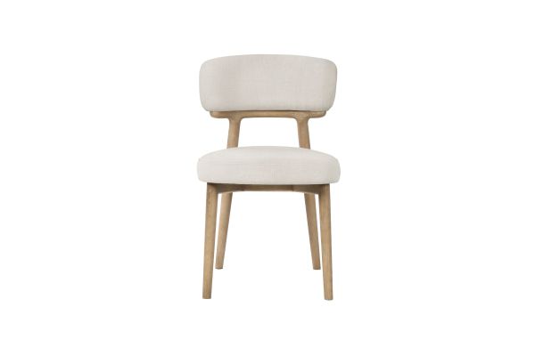Willow Porcelain Chenille Dining Chair