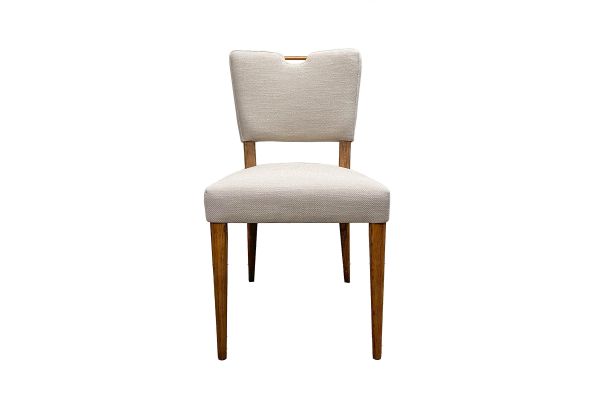 Luella Sandy Beige/Cool Brown Legs Dining Chair