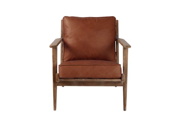 Junior Saddle Brown Arm Chair