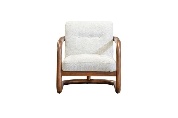 Curbside Ivory Club Chair