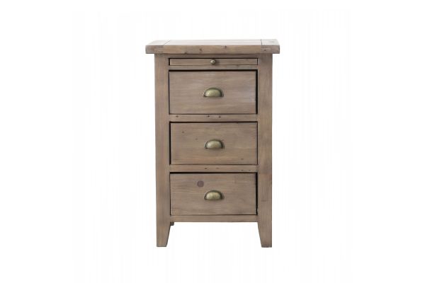 Irish Coast Sundried 3 Drawer Nightstand