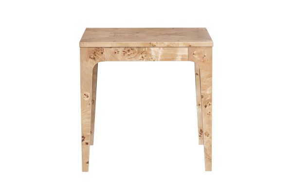 Mappa Light Burl Side Table