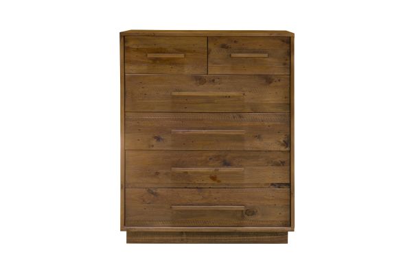 Nevada Dark Driftwood 6 Drawer Chest