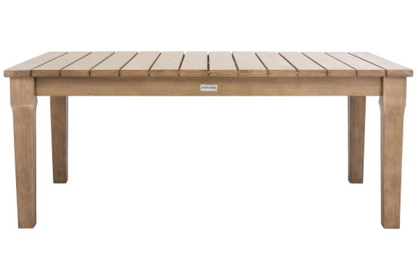Martinique Eucalyptus Wood Patio Coffee Table