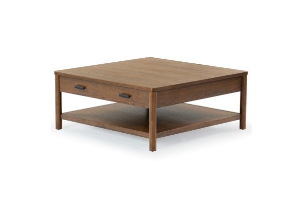 Jaylessa Brown 1 Drawer Coffee Table
