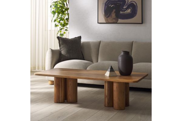 Kathalina Rectangle Wood Coffee Table