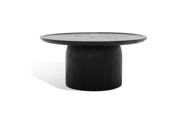 Hope Black Round Coffee Table