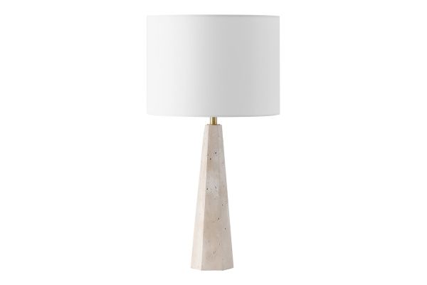 Gabryanna Travertine Table Lamp