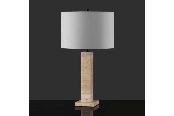 Hannabeth Travertine Table Lamp