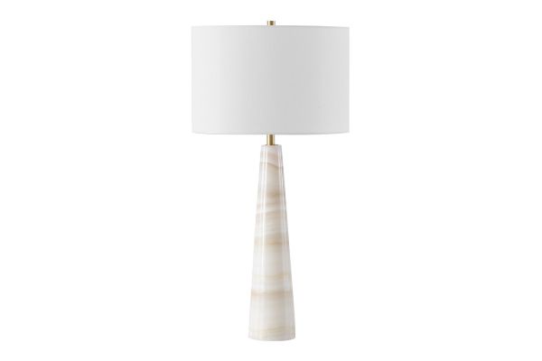 Ismeralda Jade Stone Table Lamp