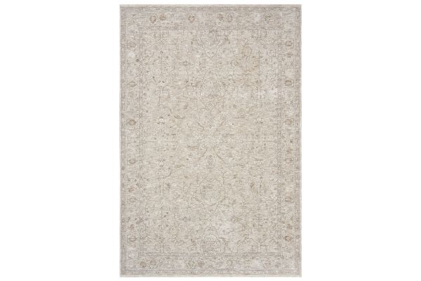 Monaco 5' X 8' Ivory and Beige Area Rug