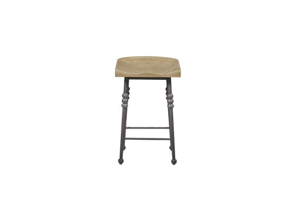 Tarrington Cashew Counter Height Saddle Stool
