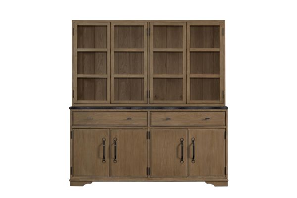 Tarrington Almond 2 Piece Cabinet (Hutch & Buffet)