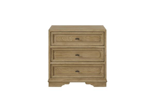 Tarrington Cashew 3 Drawer Nightstand