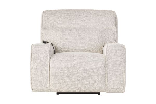 Caspian Sand Triple Power Recliner with Heat & Massage