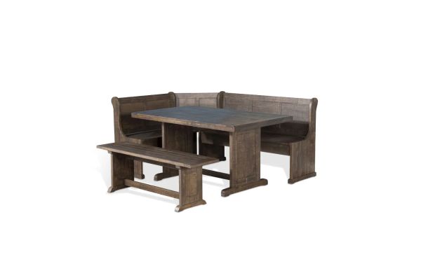 Homestead Tobacco Leaf Breakfast Nook 4 Piece Set