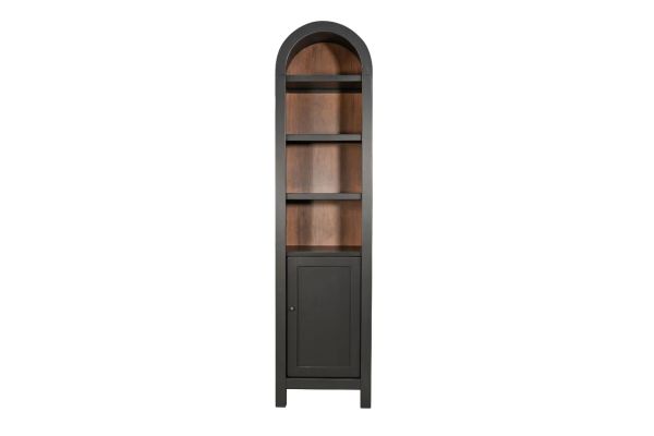 Black Small Arch Cabinet
