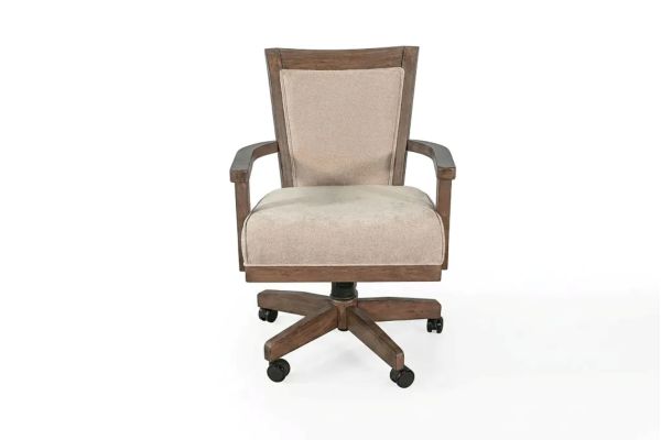 Doe Valley Game Chair with Casters and Cushion Seat
