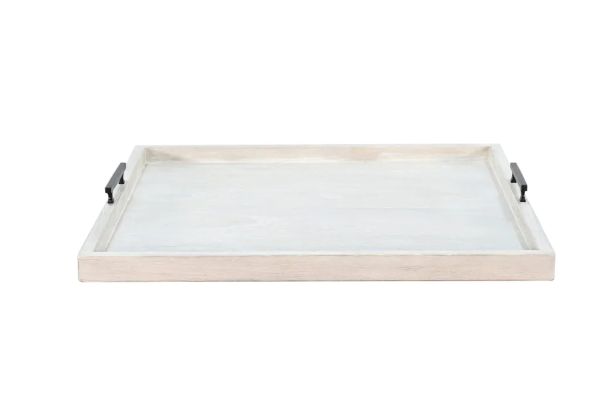 Tessa Natural Square Ottoman Tray