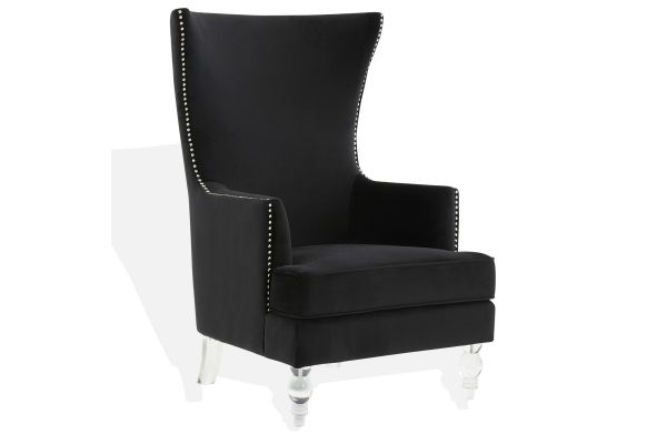 Geode Modern Wingback Chair
