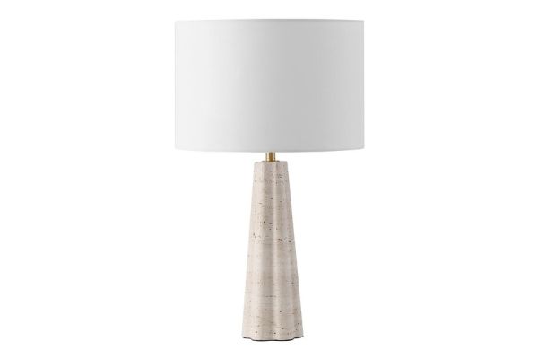 Naveen Travertine Table Lamp